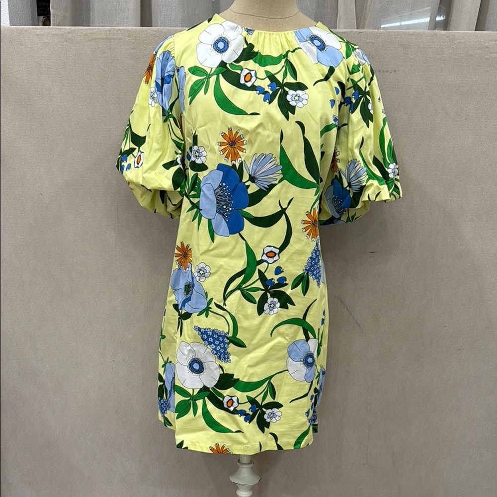 Floral Yellow Dress